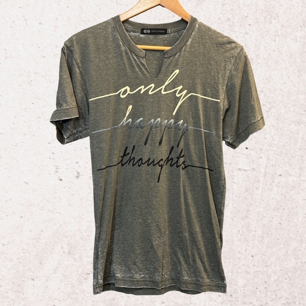 bundle 3 or more Green Short Sleeve Tee with Positive Message